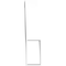 Ekena Millwork 5 1/2-in. W x 20-in. D x 26-in. H Funston Architectural Grade PVC Knee Brace BRCP055X20X26FST - alternate 5